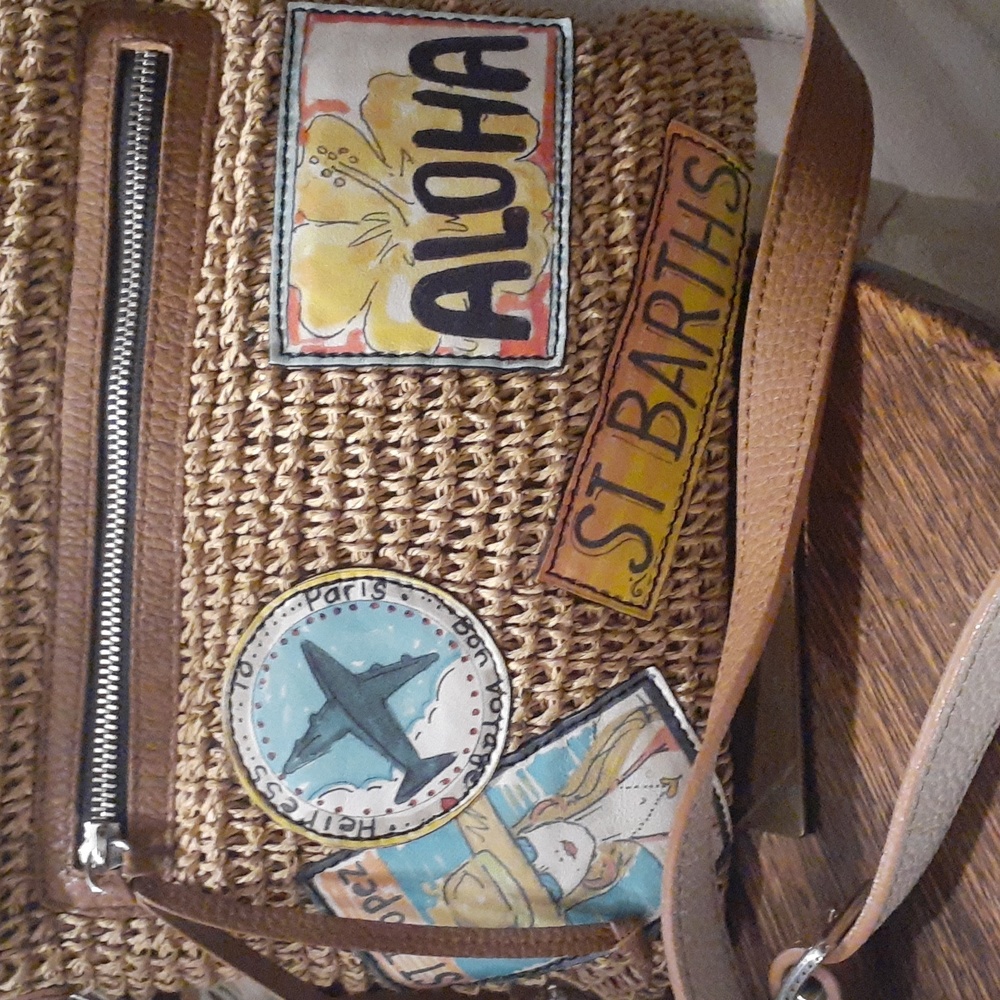 BRIGHTON FASHIONISTA JET TRAVEL BAG CROSSBODY EUC - Picture 2 of 11